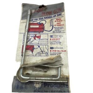 Vintage 1987 Midwest Products Clip-On Blow Gun Air Tank NOS Sealed- Discontinued